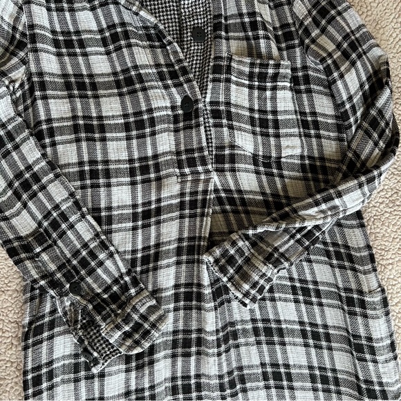 Madewell cotton double layer gauze tunic dress super cute! Spring!! XXS - Picture 8 of 9